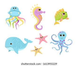 Sea Creature Drawings Images Stock Photos Vectors Shutterstock