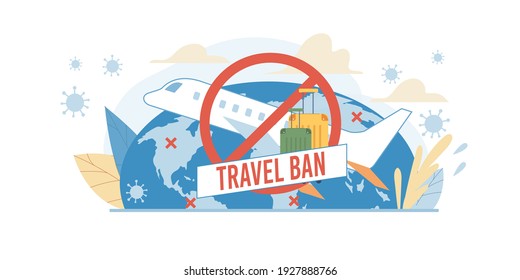 Vector cartoon flat characters shows coronavirus prevention measures,Covid 2019-ncov protection-world travel regulation restriction,infection prevention concept