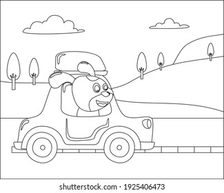 4,914 Traffic colouring book Images, Stock Photos & Vectors | Shutterstock