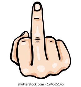 Vector Cartoon Gesture