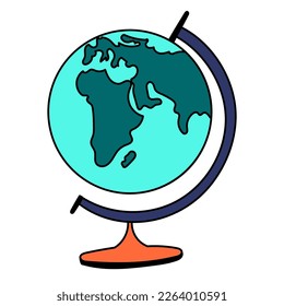 Globo de dibujos a mano para vectores