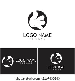 Vector Cartoon Hand Sign. Comics Clip art