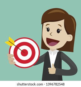 Vector cartoon illustration in a flat style