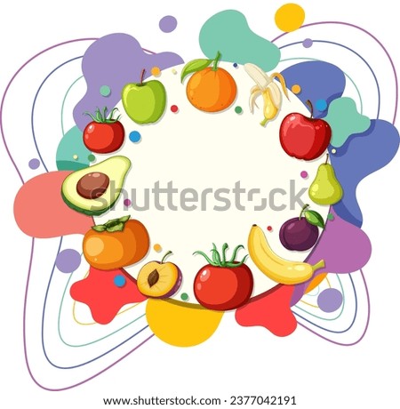 Exotic fruits and fruits cut on plates