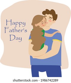 Papa Con Bebe En Brazos Vectores Imagenes Y Arte Vectorial De Stock Shutterstock