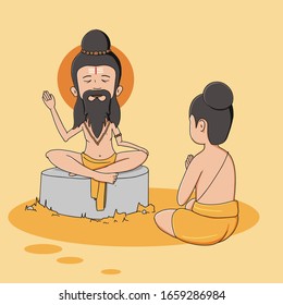 sadhu wala cartoon