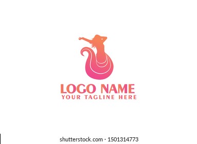 Vector cartoon illustration. Logo for your business design. Isolated on white background.
