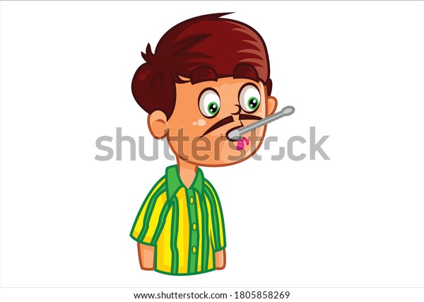 Vector Cartoon Illustration Man Holding Ice Stock Vector (Royalty Free ...