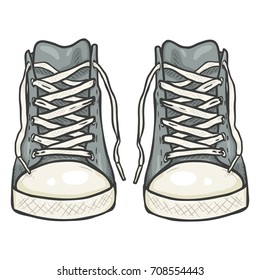 12,809 Sneakers front Images, Stock Photos & Vectors | Shutterstock