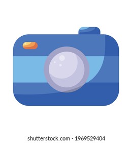 Vektorgrafik-Fotokamera für Zeichentrickfilme.