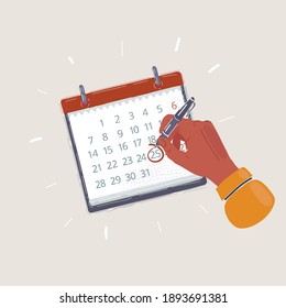 16,373 Hand Marking Calendar Images, Stock Photos & Vectors | Shutterstock