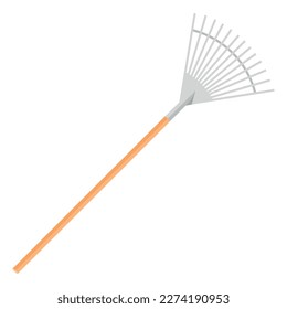Vector cartoon image of a garden tool. The concept of caring for seedlings and vegetable garden. Farm work. An element for your design.