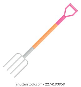 Vector cartoon image of a garden tool. The concept of caring for seedlings and vegetable garden. Farm work. An element for your design.