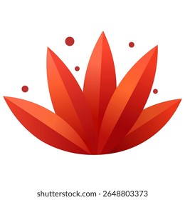 Vector cartoon image of magical plants and flowers. Concept of magical plants for potion making and witchcraft. Magic forest. Element for your design