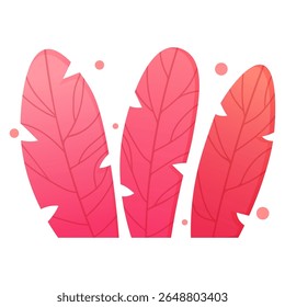 Vector cartoon image of magical plants and flowers. Concept of magical plants for potion making and witchcraft. Magic forest. Element for your design