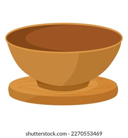 Vector cartoon image of pottery . The concept of cooking and delicious food. An element for your design