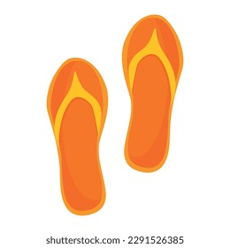 Vector cartoon image of slates. The concept of recreation, travel and the beach. Colorful elements for design.