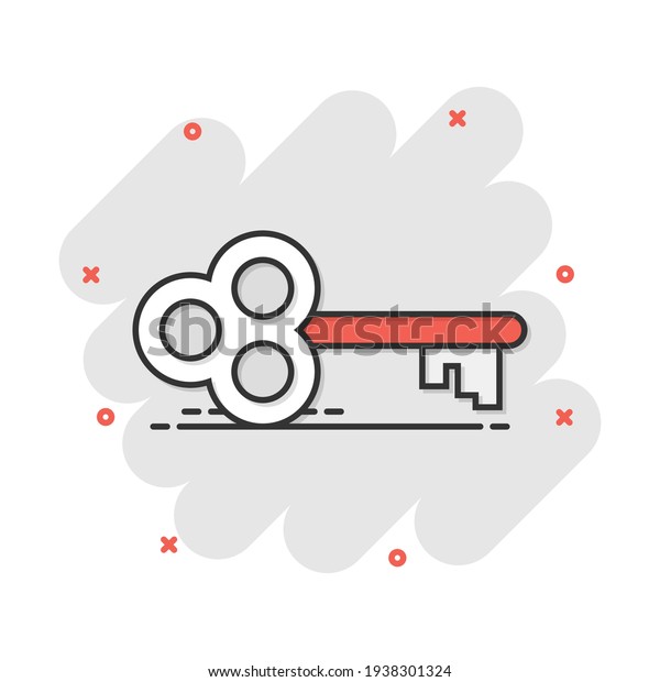 Vector
cartoon key icon in comic style. Secret keyword sign illustration
pictogram. Key business splash effect
concept.