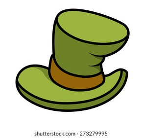 Vector Cartoon Leprechaun Hat Stock Vector (Royalty Free) 273279995