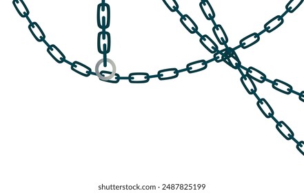 Vector cartoon medieval prison, torture object. Vector element isolated on white