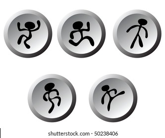 vector cartoon people.