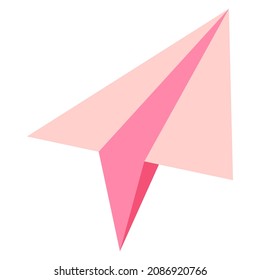 Plano de papel rosa de dibujos animados. De vuelta a la escuela
