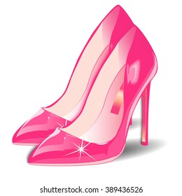 pink shoes for women