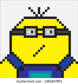 vector cartoon pixel art