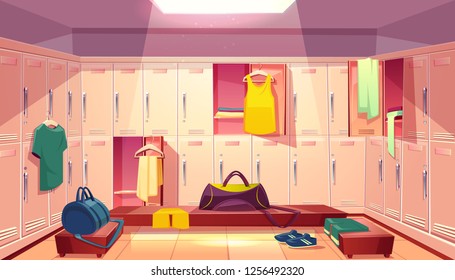 Locker Room Cartoon Images Stock Photos Vectors