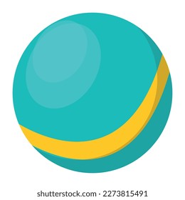 Vector cartoon sports balls. The concept of sports, hobbies and competitions. A useful activity. A bright element for your design.