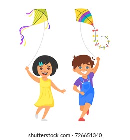 100,242 Boy And Girl Playing Cartoon Images, Stock Photos & Vectors 