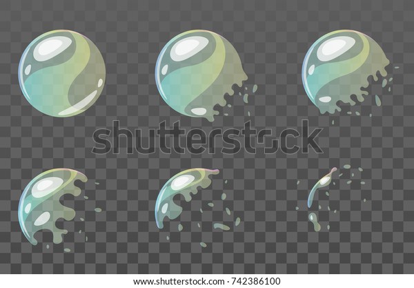 Vector Cartoon Style Set Game Soap Stock Vector (Royalty Free) 742386100