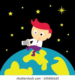 vector cartoon style for use