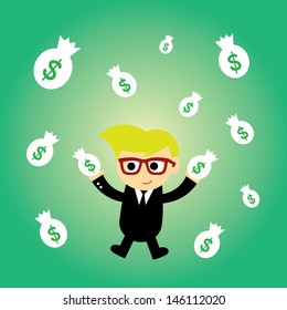 vector cartoon style for use