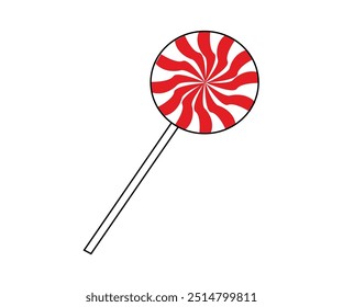 Vector de dibujos animados dulce caramelo ilustración