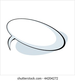 Vector Cartoon Thought Bubble