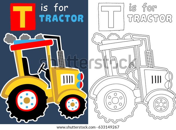 5500 Top Cartoon Tractor Coloring Pages  Images