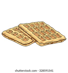 Waffle Drawing Images Stock Photos Vectors Shutterstock