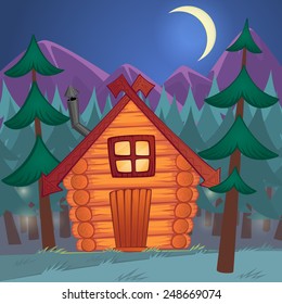 Cartoon Log Cabin Images Stock Photos Vectors Shutterstock