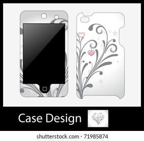 Vector case/skin design element for your skin design used.