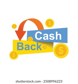 Vector cash back save service rebate money warranty