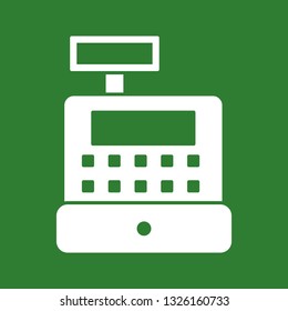 Vector Cash Counter Icon