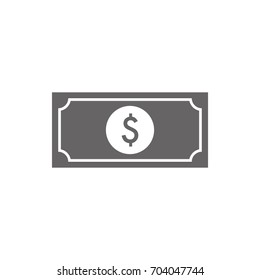 Vector cash money icon.