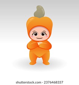 
Vector Cashew fruta kawaii personaje de caricatura vector divertido Cashew fruta kawaii ilustración
