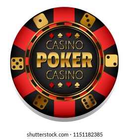 Vector Casino Chip