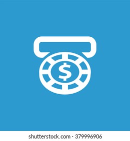 Vector casino chip Icon