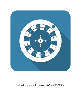 Vector casino roulette icon