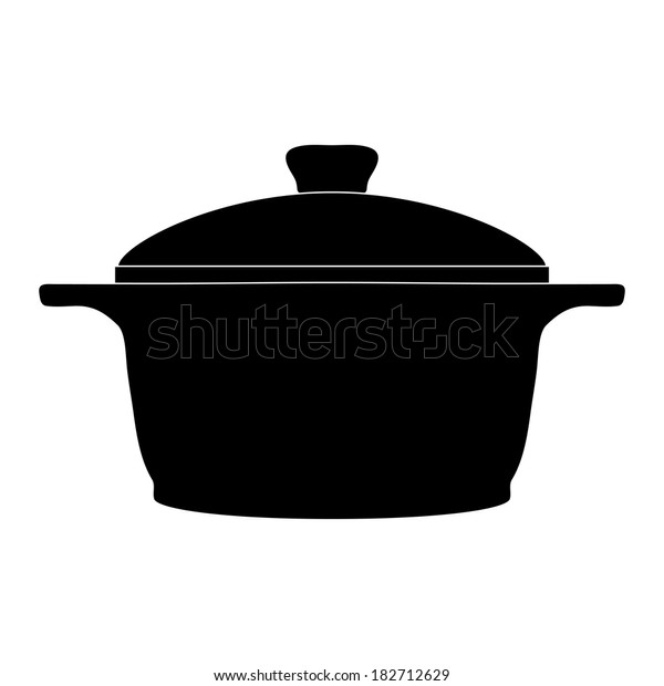 Vector Casserole Icon Stock Vector (Royalty Free) 182712629