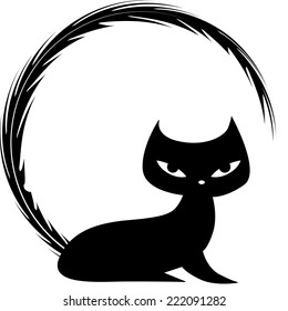 vector cat