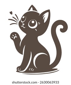 Vector cat art for any work